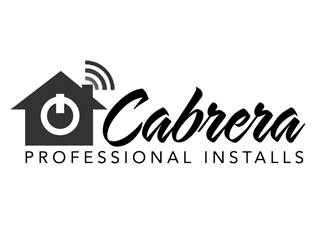 Cabrera Professional Installs  logo design by kunejo