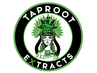 TapRoot Extracts logo design by axel182