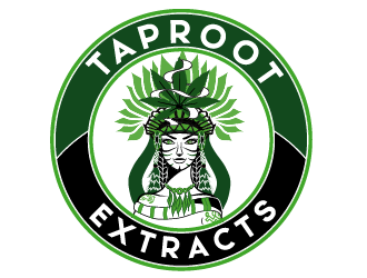 TapRoot Extracts logo design by axel182