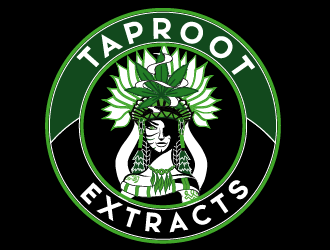 TapRoot Extracts logo design by axel182