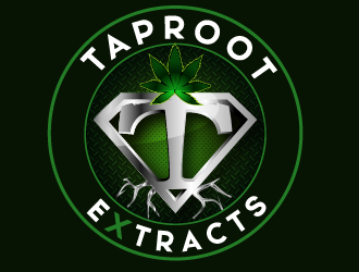 TapRoot Extracts logo design by axel182