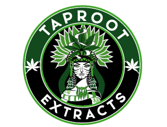 TapRoot Extracts logo design by axel182
