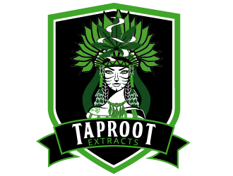 TapRoot Extracts logo design by axel182