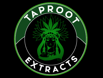 TapRoot Extracts logo design by axel182