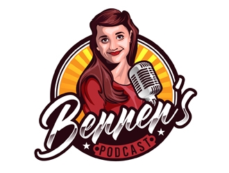 Bennen’s podcast  logo design by DreamLogoDesign