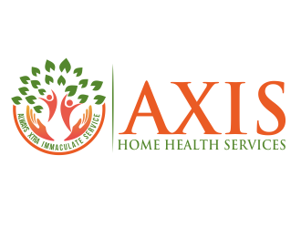Axis Home Health Services logo design by bosbejo