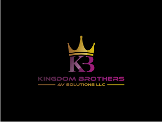 Kingdom Brothers AV Solutions LLC. logo design by sodimejo