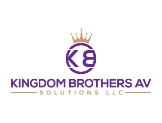 Kingdom Brothers AV Solutions LLC. logo design by Akhtar