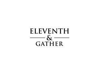 Eleventh & Gather logo design by Barkah