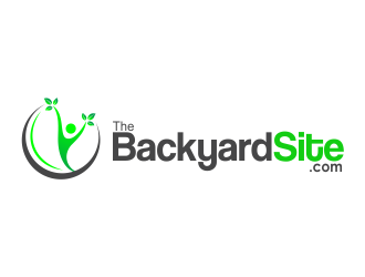 TheBackyardSite.com logo design by AisRafa