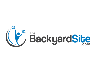 TheBackyardSite.com logo design by AisRafa
