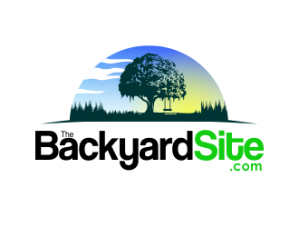 TheBackyardSite.com logo design by AisRafa