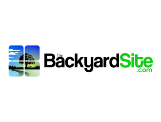 TheBackyardSite.com logo design by AisRafa