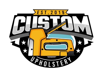 Custom Upholstery logo design by DreamLogoDesign