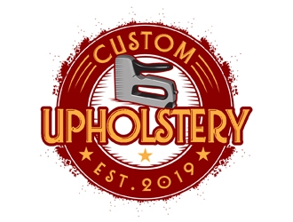 Custom Upholstery logo design by DreamLogoDesign