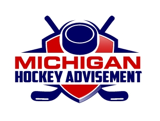 Michigan Hockey Advisement logo design by ElonStark