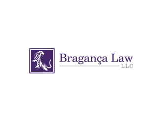 Bragança Law LLC logo design by alby