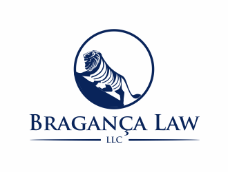 Bragança Law LLC logo design by santrie