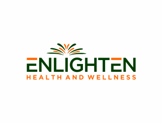 Enlighten Health and Wellness logo design by santrie