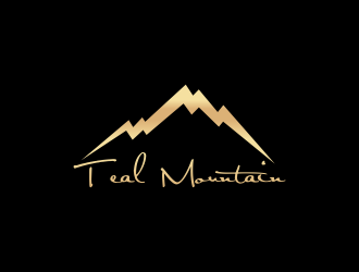 Teal Mountain logo design by eagerly