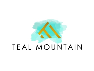Teal Mountain logo design by desynergy