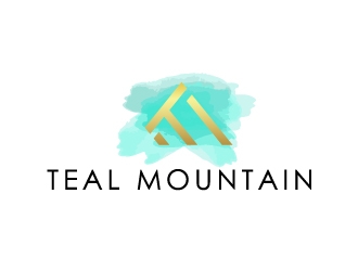 Teal Mountain logo design by desynergy