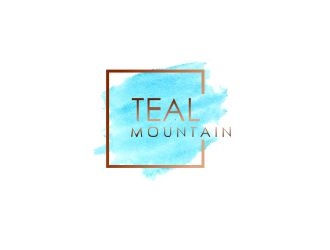 Teal Mountain logo design by amar_mboiss