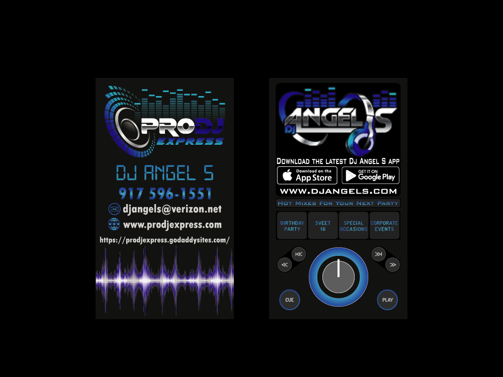 Pro  Dj Express logo design by bulatITA