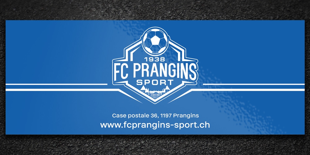 FC Prangins Sport logo design by Boomstudioz