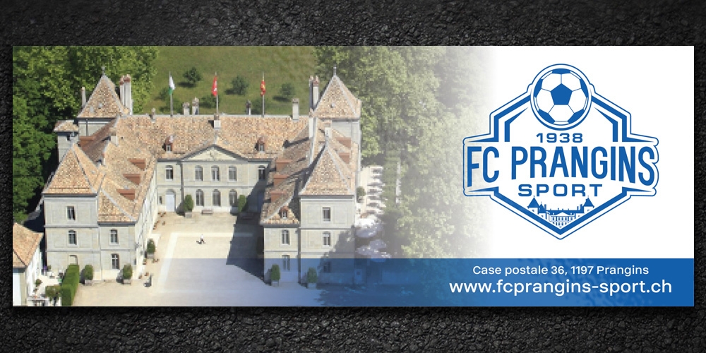 FC Prangins Sport logo design by Boomstudioz