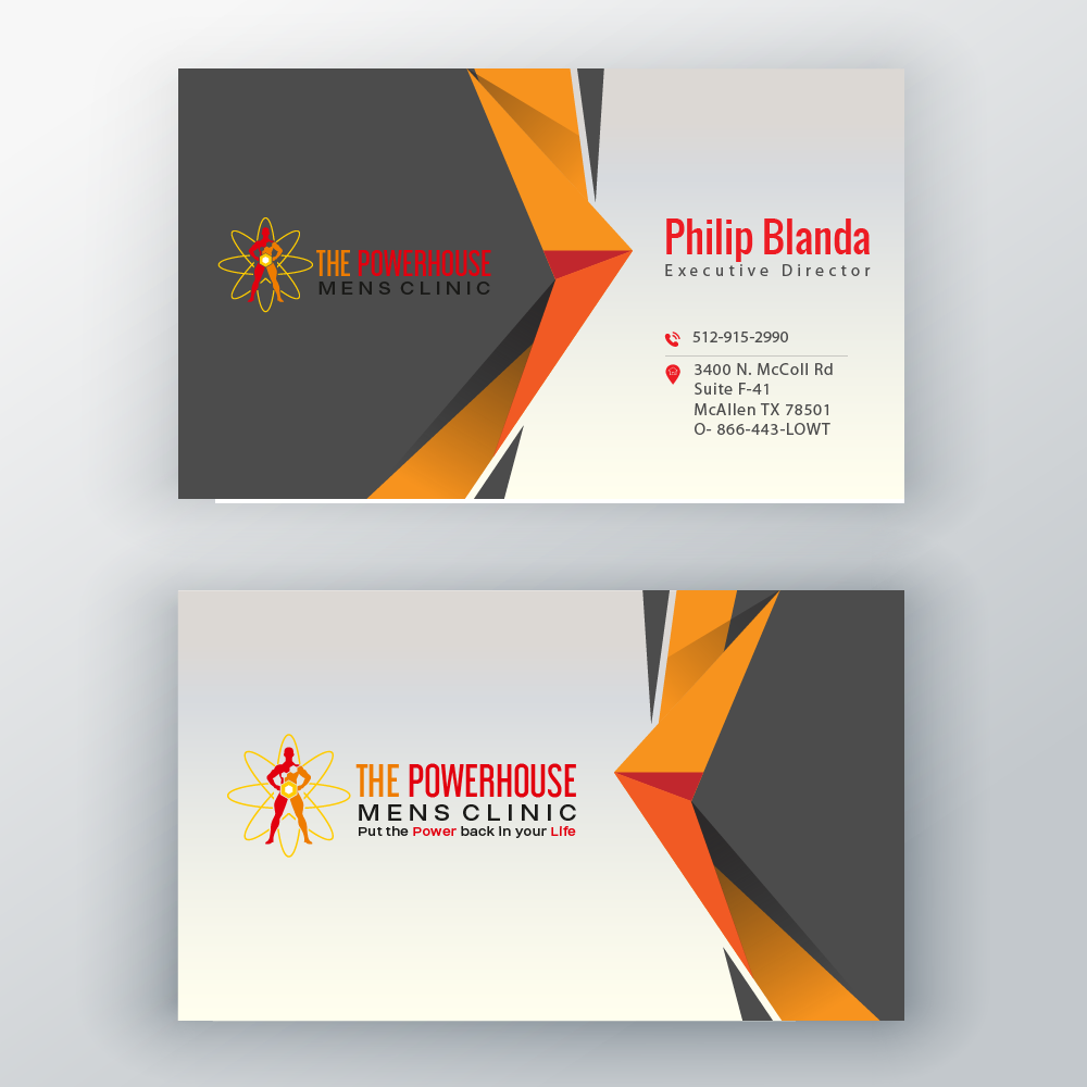The Powerhouse Mens Clinic logo design by AnuragYadav