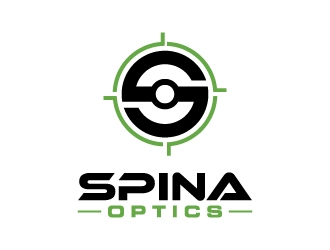 SPINA OPTICS logo design by labo