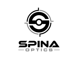 SPINA OPTICS logo design by labo