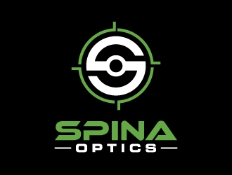 SPINA OPTICS logo design by labo