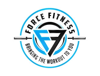 Force Fitness logo design by Benok