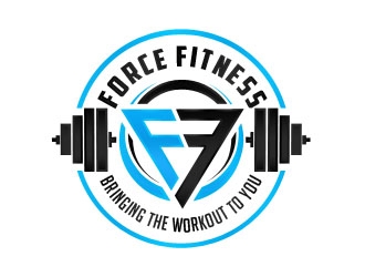 Force Fitness logo design by Benok