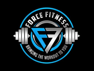 Force Fitness logo design by Benok