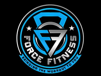 Force Fitness logo design by Benok