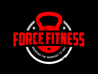 Force Fitness logo design by labo