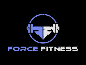 Force Fitness logo design by BlessedArt