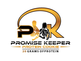 Promise Keeper protein cookie logo design by uttam