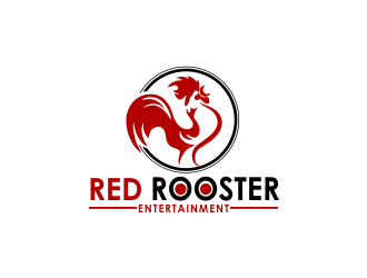 Red Rooster Entertainment logo design by giphone