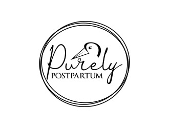Purely Postpartum logo design by Greenlight