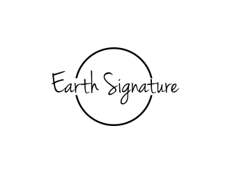 Earth Signature logo design by Barkah