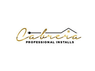 Cabrera Professional Installs  logo design by usef44