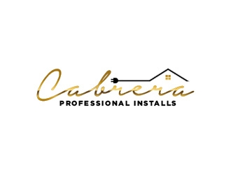 Cabrera Professional Installs  logo design by usef44