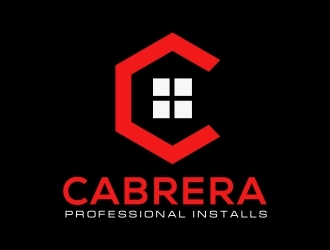 Cabrera Professional Installs  logo design by citradesign