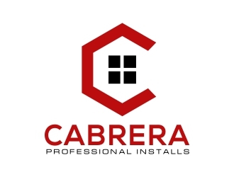 Cabrera Professional Installs  logo design by citradesign