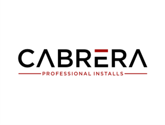 Cabrera Professional Installs  logo design by sheilavalencia