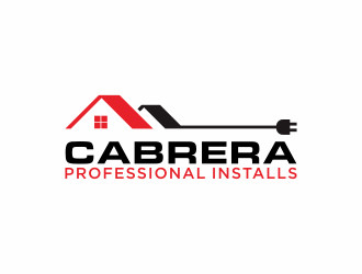 Cabrera Professional Installs  logo design by Editor